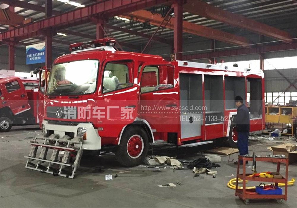 東風天錦6噸泡沫消防車 東風天錦6噸泡沫消防車